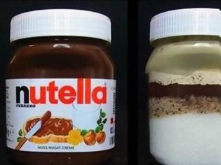Φωτογραφία για Αποκάλυψη: Αυτό είναι το.. πραγματικό περιεχόμενο της Nutella