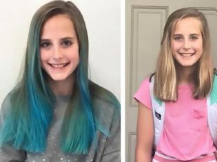 Φωτογραφία για Αληθινή ιστορία: Γιατί άφησα την κόρη μου να βάψει τα μαλλιά της μπλε