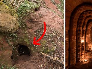 Φωτογραφία για Ανακάλυψαν φωλιά λαγού που οδηγεί σε μυστική σπηλιά 700 ετών χτισμένη από Ιππότες