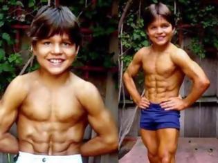 Φωτογραφία για Δείτε πως είναι σήμερα ο μικρός bodybuilder που είχε γίνει διάσημος σε ηλικία 8 ετών! [photos+video]