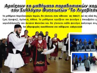 Φωτογραφία για Αρχίζουν τα μαθήματα παραδοσιακών χορών του Συλλόγου Φυτειωτών Το Λιγοβίτσι | Τη Δευτέρα 1 Οκτωβρίου 2018