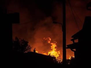 Φωτογραφία για ΜΕΓΑΛΗ ΠΥΡΚΑΓΙΑ ΣΤΗΝ ΚΕΦΑΛΟΝΙΑ - ΠΡΟΣ ΕΚΚΕΝΩΣΗ ΕΝΑ ΧΩΡΙΟ