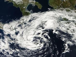 Φωτογραφία για Η προβλεπόμενη πορεία του Μεσογειακού Κυκλώνα «Ξενοφών»