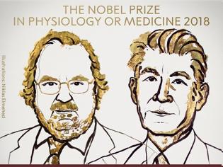 Φωτογραφία για Βραβείο Nobel Ιατρικής 2018