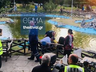 Φωτογραφία για Νεαροί έσωσαν από πνιγμό παιδάκι σε πάρκο της Θεσσαλονίκης
