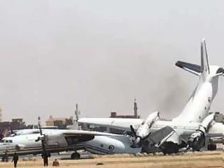 Φωτογραφία για Σύγκρουση δύο Antonov σε δίαδρομο προσγείωσης στο αεροδρόμιο του Χαρτούμ