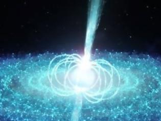 Φωτογραφία για Αστρονόμοι βρήκαν το πρώτο στοιχείο για πίδακες που εκτοξεύονται από ισχυρά μαγνητικό άστρο νετρονίων