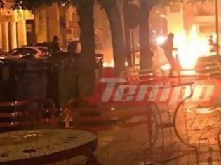 Φωτογραφία για Η ΝΔ για την επίθεση με μολότοφ στο Αστυνομικό Μέγαρο της Πάτρας