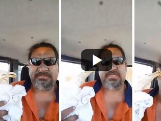 Φωτογραφία για Ένας άνδρας σώζει έναν πληγωμένο γλάρο. Ο γλάρος του επιτίθεται και το βίντεο τους γίνεται viral!