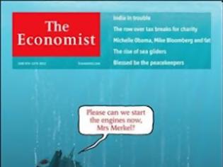 Φωτογραφία για Αγωνιώδης έκκληση του Economist στη Μέρκελ να πάρει πρωτοβουλίες