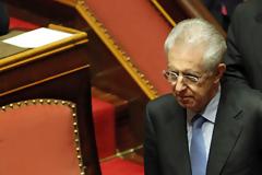 Ο Μόντι παραδέχεται πως καταρρέει η Ιταλική κυβέρνηση
