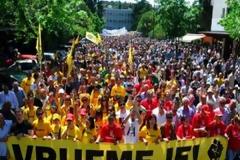 Διαδήλωση κατά της κυβέρνησης στο Μαυροβούνιο