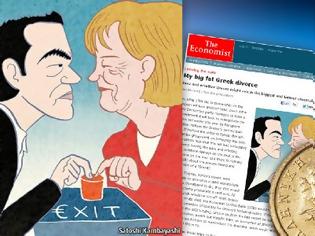 Φωτογραφία για Economist: Μέρκελ - Τσίπρας έτοιμοι για το «διαζύγιο αλά ελληνικά»