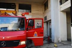 Έκρηξη σε υπόγειο στην Κυψέλη