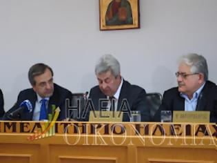 Φωτογραφία για Η επίσκεψη Σαμαρά στον Πύργο: Έργα για την ανάπτυξη