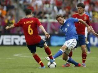Φωτογραφία για 3ος όμιλος: Ισπανία - Ιταλία 1-1