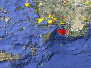 Φωτογραφία για Σύγχυση με το μέγεθος νέου σεισμού μεταξύ Ρόδου και Τουρκίας