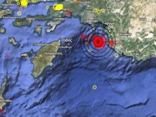 Φωτογραφία για Σεισμική δόνηση 3,3 Ρίχτερ στα Δωδεκάνησα