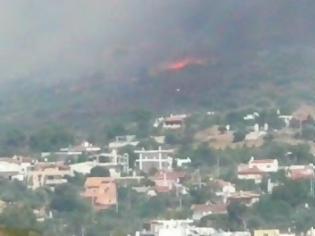 Φωτογραφία για Μεγάλη πυρκαγιά στην Κερατέα