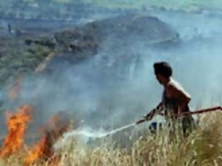 Φωτογραφία για Σε εξέλιξη η πυρκαγιά στην Κερατέα