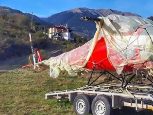 Φωτογραφία για Στο Καρπενήσι εντοπίστηκε ελικόπτερο που είχε κλαπεί... στο Μεσολόγγι