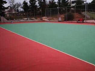 Φωτογραφία για Ραφήνα: Έτοιμα, σε χρόνο ρεκόρ, τα γήπεδα τένις στο Νέο Βουτζά