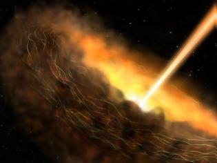 Φωτογραφία για Διάστημα: Τα ισχυρά μαγνητικά πεδία «ανάβουν τις μηχανές» στις Μαύρες Τρύπες