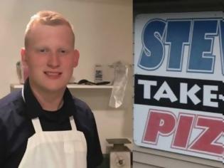 Φωτογραφία για 18χρονος έκανε 362 χλμ για να παραδώσει πίτσα σε έναν ετοιμοθάνατο άνδρα (pics)
