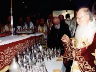 Φωτογραφία για Ευχή Καθαγιασμού του Αγίου Μύρου από τον Οικουμενικό Πατριάρχη εις το Οικουμενικό Πατριαρχείο