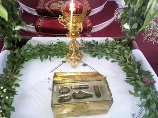 Φωτογραφία για Εορτάζει ο ΑΓΙΟΣ ΓΕΩΡΓΙΟΣ στο ΒΑΣΙΛΟΠΟΥΛΟ - Έχει τεθεί σε προσκύνημα ιερό λείψανο του Αγίου | ΦΩΤΟ