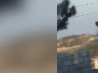 Φωτογραφία για Βίντεο: Αλβανοί κατεβάζουν και κλέβουν την Ελληνική Σημαία στην Κρήτη