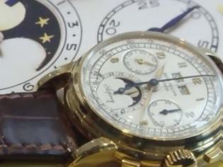 Φωτογραφία για «Vintage» ρολόι χειρός πουλήθηκε σε δημοπρασία για 3,9 εκατ. δολάρια!