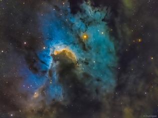 Φωτογραφία για The Cave Nebula in Hydrogen, Oxygen, and Sulfur