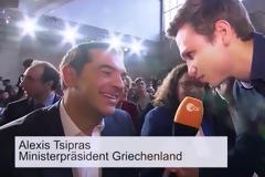 Γερμανός δημοσιογράφος προσβάλλει χυδαία την Ελλάδα και ο Τσίπρας γελάει αμήχανα(video)