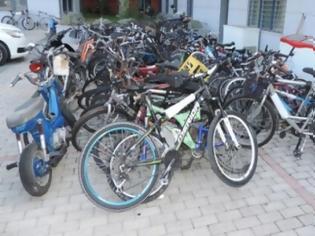 Φωτογραφία για Λάρισα: Στα αζήτητα εκατοντάδες κλεμμένα ποδήλατα