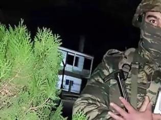 Φωτογραφία για Νέο κρούσμα «αλβανικού αετού» στις ΕΔ: Στρατιώτης που υπηρετεί στα ελληνοτουρκικά σύνορα τον επιδεικνύει με «καμάρι»