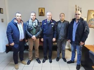 Φωτογραφία για Συνάντηση των Συνοριακών Καστοριάς με τον Αντιστράτηγο Αποστολόπουλο