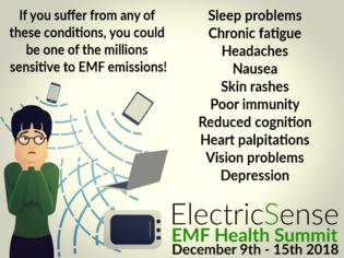 Φωτογραφία για Free EMF Health Summit Online December 9th-15th. Thirty-Four Experts! Sponsored by ElectricSense.