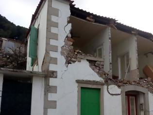 Φωτογραφία για Βρίσα Λέσβου: Χωριό-«φάντασμα» μετά τον σεισμό