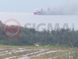 Φωτογραφία για Έκρηξη και φωτιά σε τάνκερ στην Κύπρο - Έπεφταν στη θάλασσα για να σωθούν!