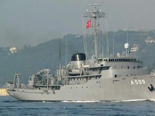 Φωτογραφία για «Περιοδεία» Τούρκων στο Αιγαίο με Τσεσμέ και πολεμικά πλοία