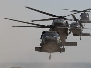 Φωτογραφία για Προσγειώθηκαν Αμερικανικά ελικόπτερα στον Βόλο για άσκηση: Ήρθαν για να μείνουν;