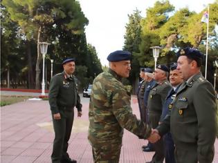 Φωτογραφία για ΑΔΙΣΠ: Επίσκεψη Διοικητή 1ης Στρατιάς, Αντιστρατήγου Δημόκριτου Ζερβάκη
