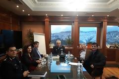 Συνάντηση του Προέδρου της Ένωσης Ηλείας με τον Αρχηγό της ΕΛΑΣ και τους Βουλευτές του Νομού
