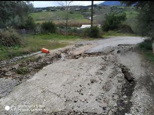 Φωτογραφία για Επικίνδυνος και κατεστραμμένος δρόμος στην ΠΕΡΑΤΙΑ | ΦΩΤΟ