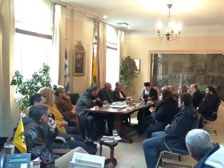 Φωτογραφία για Συνάντηση του Μητροπολίτου Αιτωλίας Κοσμά με υπευθύνους της Δευτεροβάθμιας και Πρωτοβάθμιας Εκπαίδευσης για τον εορτασμό των Τριών Ιεραρχών