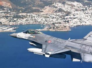 Φωτογραφία για Έσβησε ο κινητήρας τουρκικού F-16 πάνω από το Αιγαίο