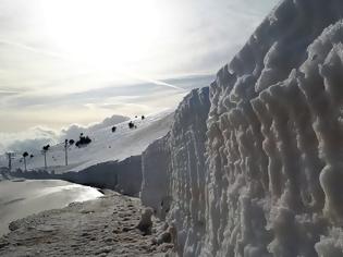 Φωτογραφία για Φαλακρό Δράμας: Κλειστό το χιονοδρομικό, λόγω του μεγάλου όγκου χιονιού