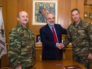 Φωτογραφία για Συνάντηση του νέου Διοικητή Δ΄ΣΣ με τον Δήμαρχο Αλεξανδρούπολης (ΦΩΤΟ)