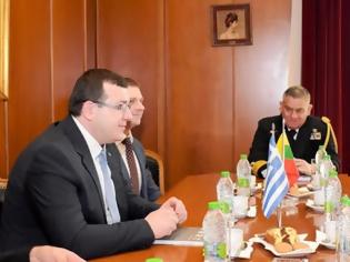 Φωτογραφία για Συνάντηση ΑΝΥΕΘΑ Παναγιώτη Ρήγα με τον Υφυπουργό Άμυνας της Λιθουανίας Edvinas Kerza